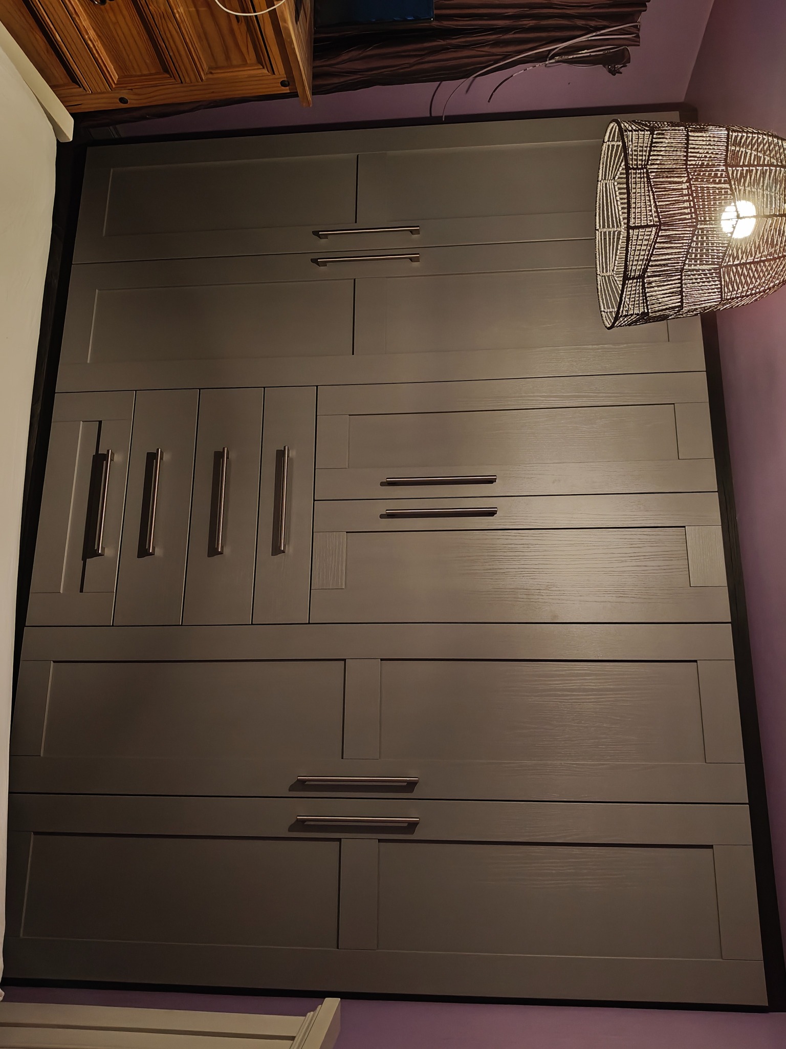 Radiator cover installation by joinery specialists in Newry